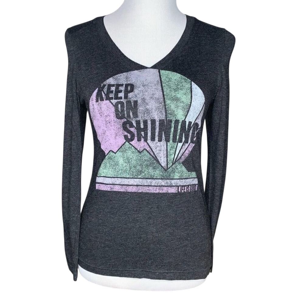 Life is Good “Keep On Shining” Long Sleeve Tee